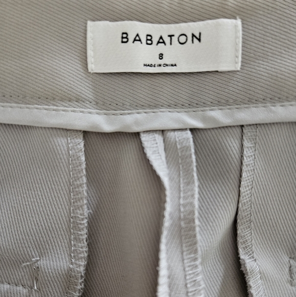 Aritzia Babaton Bradford Trousers Pant Gray Size 8. - Picture 13 of 13
